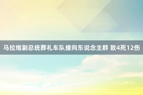 马拉维副总统葬礼车队撞向东说念主群 致4死12伤